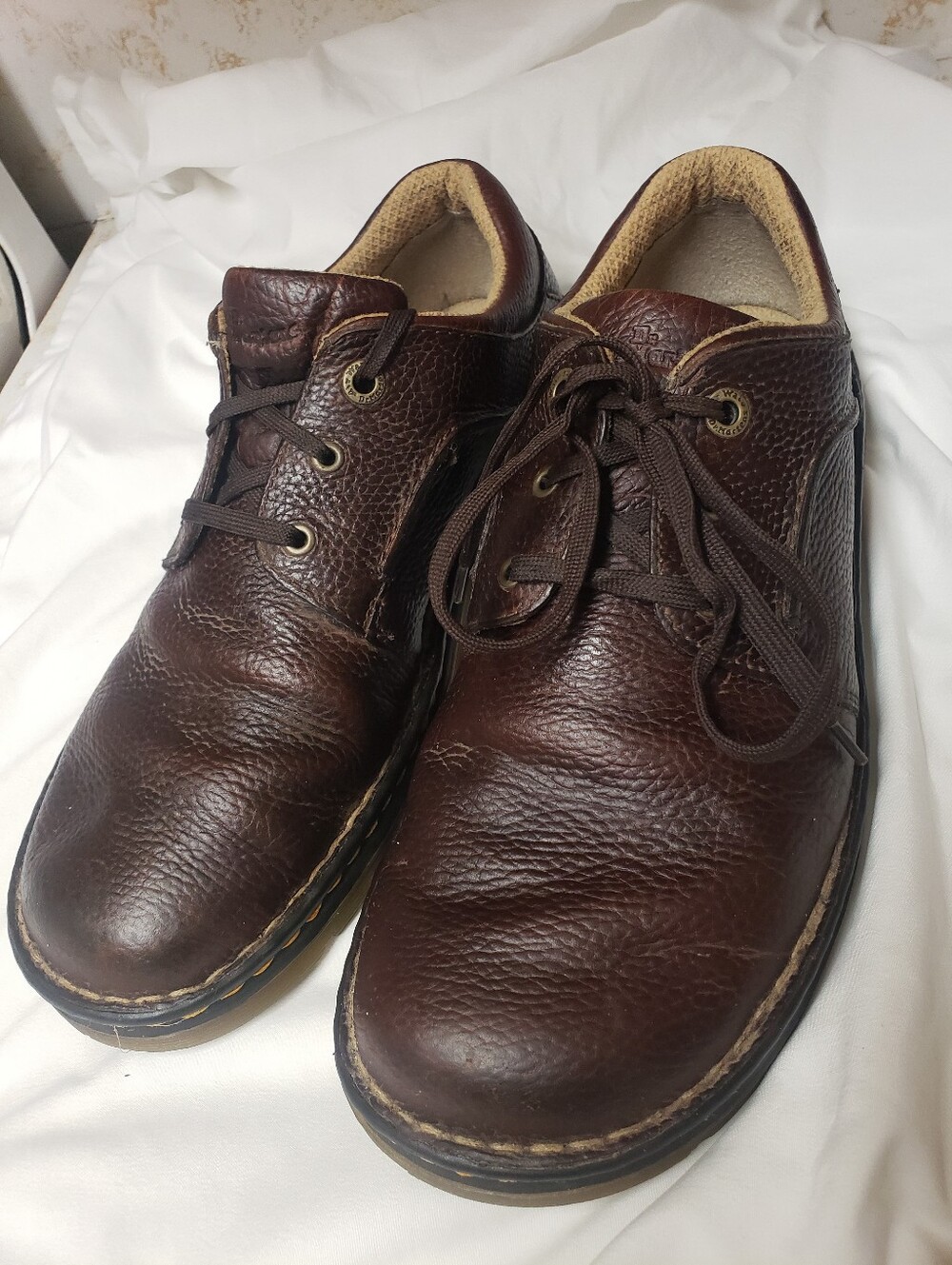 Dr Marten Oxford Preppy Y2k Durable Shoe Men 11 Wide Brown Lace Up